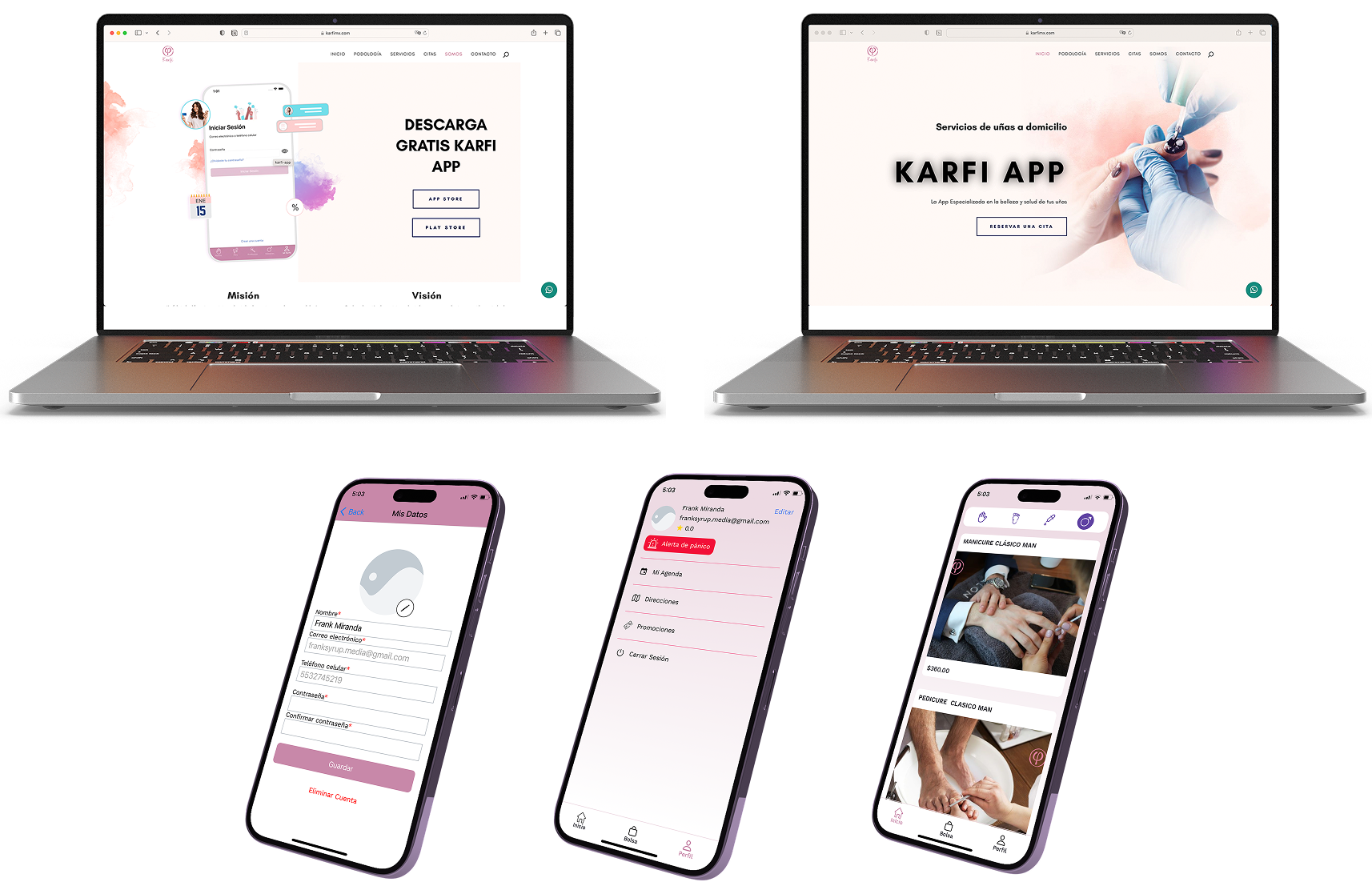 Karfi — web and app final
